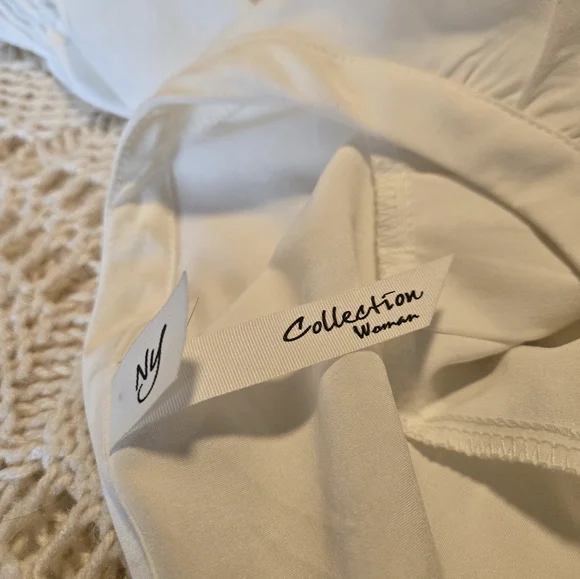NY Collection White Blouse - Picture 5 of 5